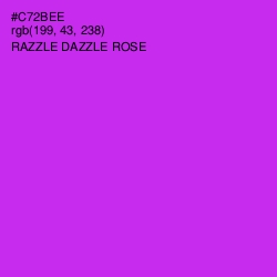 #C72BEE - Razzle Dazzle Rose Color Image