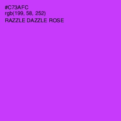 #C73AFC - Razzle Dazzle Rose Color Image