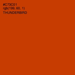 #C73C01 - Thunderbird Color Image