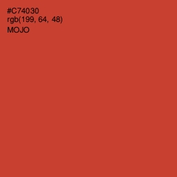 #C74030 - Mojo Color Image
