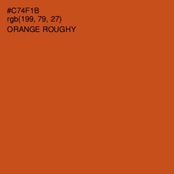 #C74F1B - Orange Roughy Color Image