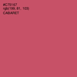 #C75167 - Cabaret Color Image