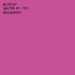 #C75197 - Mulberry Color Image