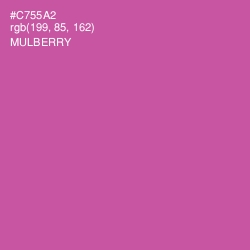 #C755A2 - Mulberry Color Image