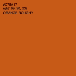 #C75A17 - Orange Roughy Color Image