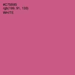 #C75B85 - Mulberry Color Image