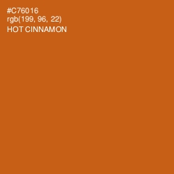 #C76016 - Hot Cinnamon Color Image