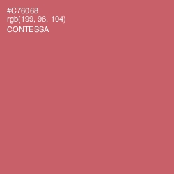 #C76068 - Contessa Color Image