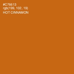 #C76613 - Hot Cinnamon Color Image