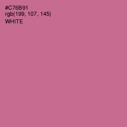 #C76B91 - Charm Color Image