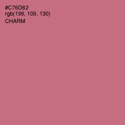 #C76D82 - Charm Color Image