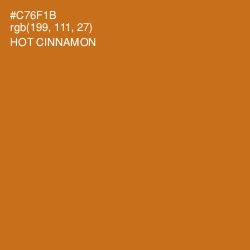 #C76F1B - Hot Cinnamon Color Image