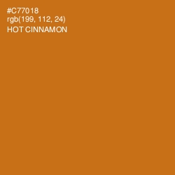 #C77018 - Hot Cinnamon Color Image