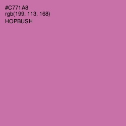 #C771A8 - Hopbush Color Image