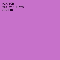 #C771CB - Orchid Color Image