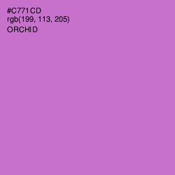 #C771CD - Orchid Color Image