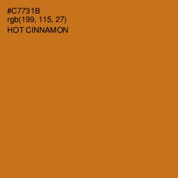 #C7731B - Hot Cinnamon Color Image