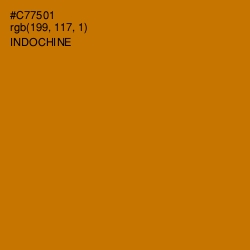 #C77501 - Indochine Color Image