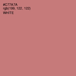 #C77A7A - Contessa Color Image