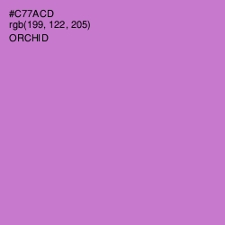 #C77ACD - Orchid Color Image