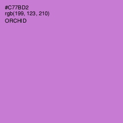 #C77BD2 - Orchid Color Image