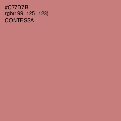 #C77D7B - Contessa Color Image