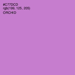 #C77DCD - Orchid Color Image