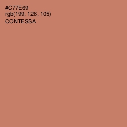 #C77E69 - Contessa Color Image