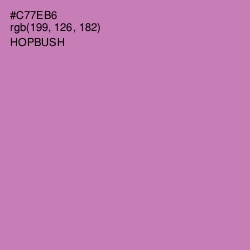 #C77EB6 - Hopbush Color Image