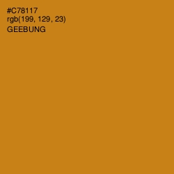 #C78117 - Geebung Color Image