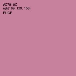 #C7819C - Puce Color Image