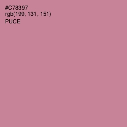 #C78397 - Puce Color Image