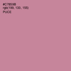 #C7859B - Puce Color Image