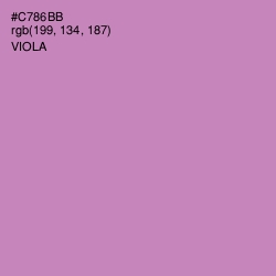 #C786BB - Viola Color Image