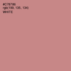 #C78786 - Old Rose Color Image
