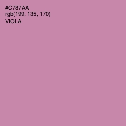 #C787AA - Viola Color Image