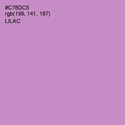 #C78DC5 - Lilac Color Image