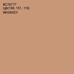 #C79777 - Whiskey Color Image