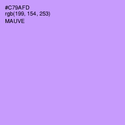 #C79AFD - Mauve Color Image