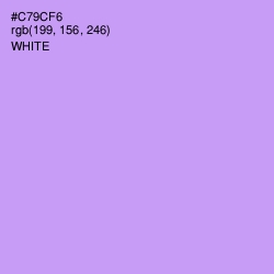 #C79CF6 - Light Wisteria Color Image