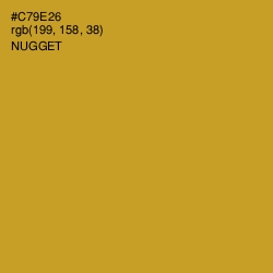 #C79E26 - Nugget Color Image