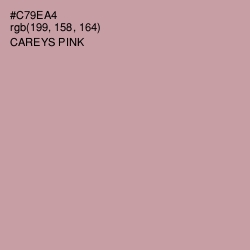 #C79EA4 - Careys Pink Color Image