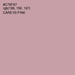 #C79FA7 - Careys Pink Color Image