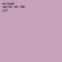 #C7A0BC - Lily Color Image