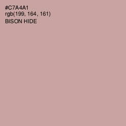 #C7A4A1 - Bison Hide Color Image