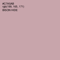 #C7A5AB - Bison Hide Color Image