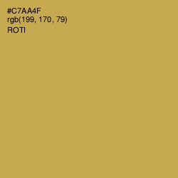 #C7AA4F - Roti Color Image