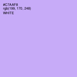 #C7AAF8 - Perfume Color Image