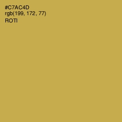 #C7AC4D - Roti Color Image