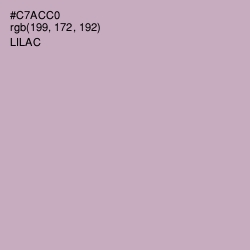 #C7ACC0 - Lilac Color Image
